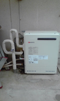 給湯器・循環アダプタ・ガス配管交換工事　大阪府柏原市　GT-2050SARX-2BL-set
