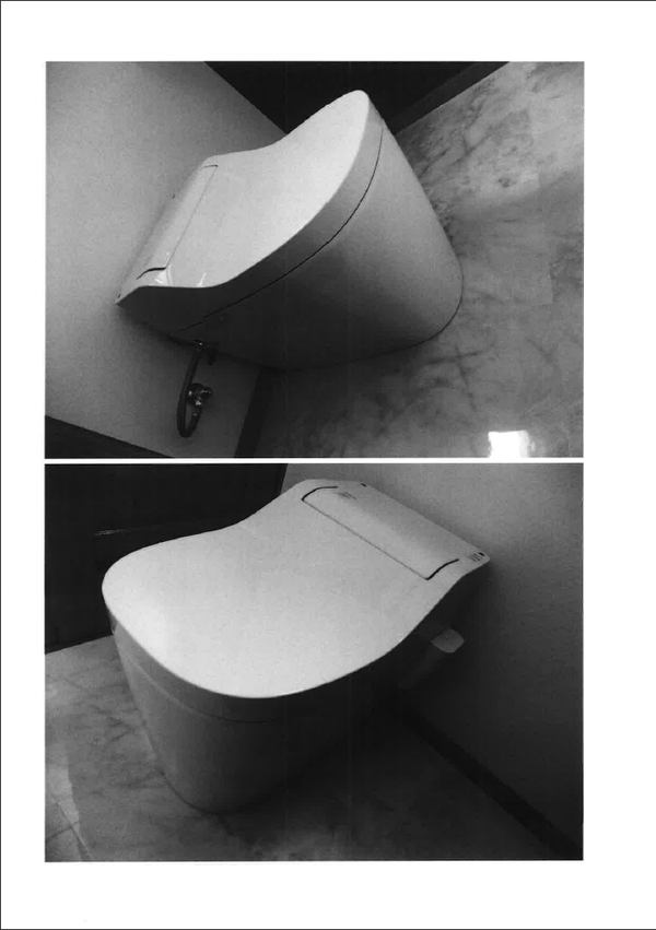 トイレ交換・壁クロス張替え・Pタイル張付工事　鳥取県鳥取市　XCH1401WS
