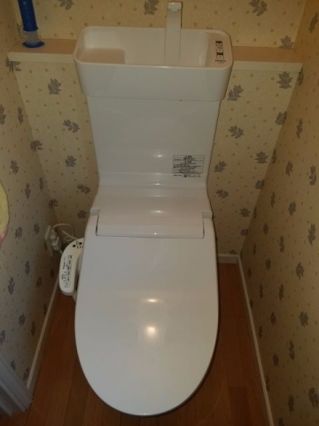 トイレ交換工事　大分県大分市　XCH3015WST