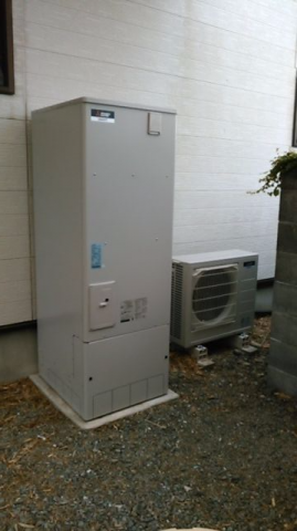 エコキュート交換工事　静岡県御前崎市　SRT-W373-set