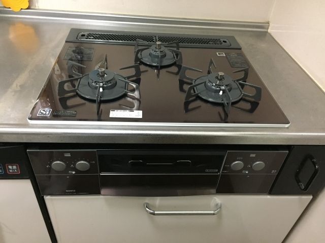 ビルトインガスコンロ交換工事　千葉県習志野市　N3WR5PWAS4BRE-13A - After