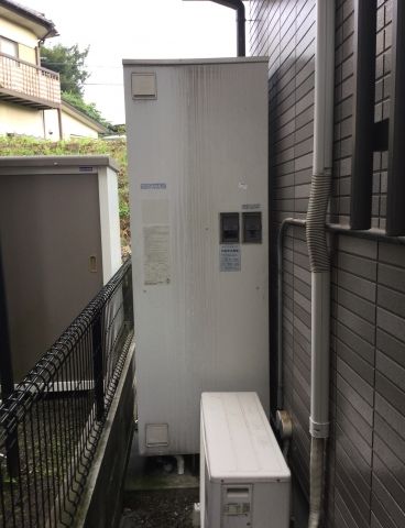 エコキュート交換工事　神奈川県秦野市　SRT-S373U-setR - Before
