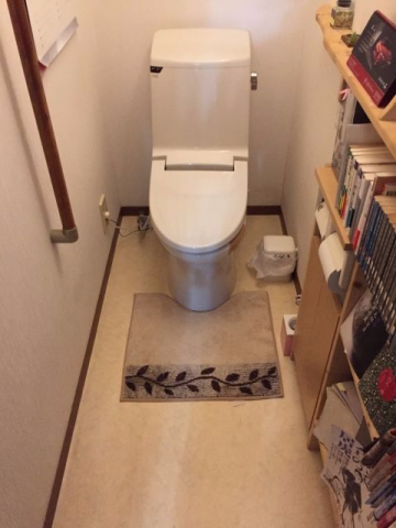 トイレ交換工事　千葉県白井市　XCH1401WS - Before