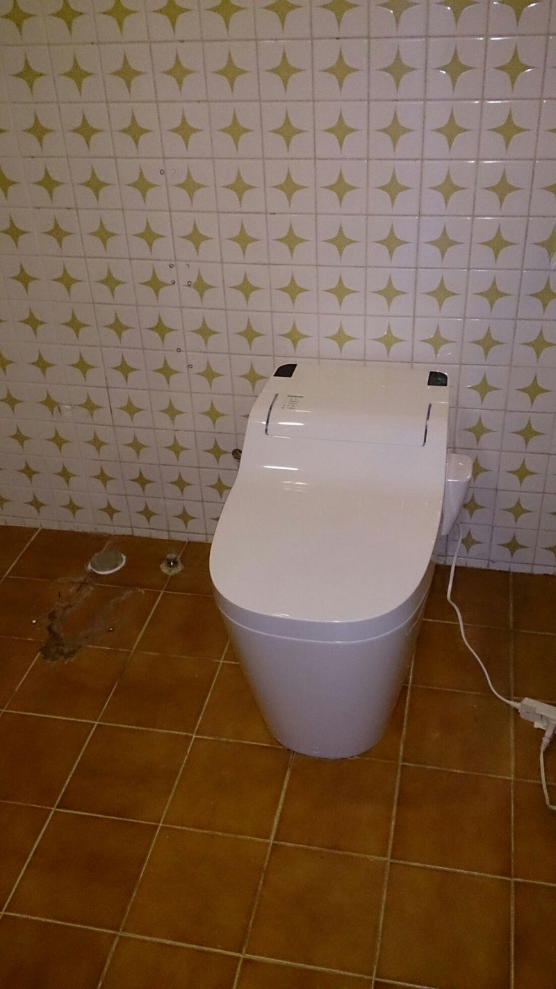 トイレ交換工事（ビデ専用器撤去共）　東京都渋谷区　XCH1101RWS-sale - After