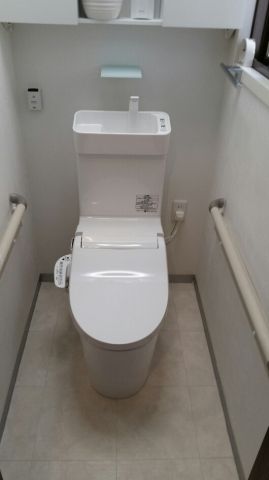 トイレ交換工事　兵庫県神戸市長田区　CH323WS