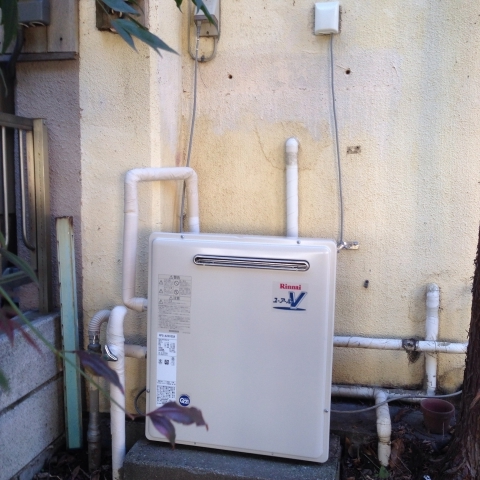 給湯器・ガス配管交換工事　埼玉県所沢市　RFS-A2003SA-set - After