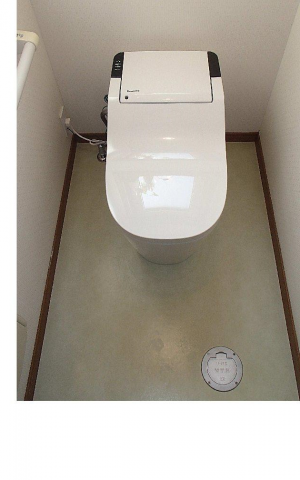 トイレ交換工事/止水栓交換え　岩手県遠野市　XCH1303