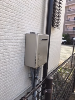 ガス給湯器 ビルトインガスコンロ交換工事　愛知県豊橋市　RUF-E2405SAW-A-set-13A - After