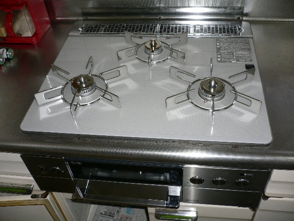 ガスコンロ・ガス配管交換工事　千葉県柏市　RHS31W15G22R3-STW