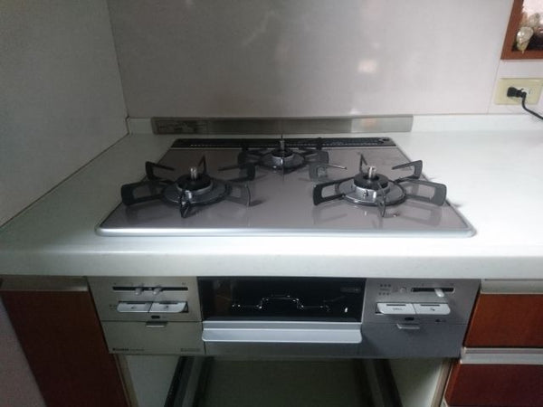 ビルトインガスコンロ・ガスコック交換工事　東京都目黒区　RS31W20A30D-VW-13A