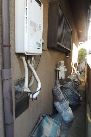 給湯器交換工事　神奈川県横浜市瀬谷区　GQ-1639WS - Before