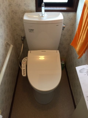 トイレ交換工事　千葉県千葉市中央区　CS230B-SH231BA-W - After