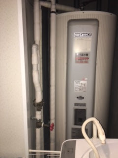 電気温水器交換工事　東京都板橋区　SRG-375EM