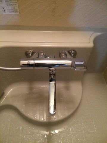 水栓交換工事　東京都福生市　TMGG40E-sale