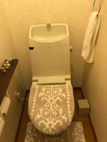 トイレ・手洗カウンター交換工事　滋賀県守山市　XCH1401WS - Before