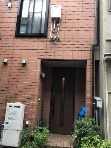 ガス給湯器交換工事　大阪府大阪市旭区　GQ-1639WS 13A