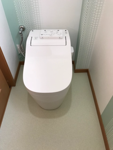 トイレ交換工事　大阪府大阪市福島区　XCH1401WS