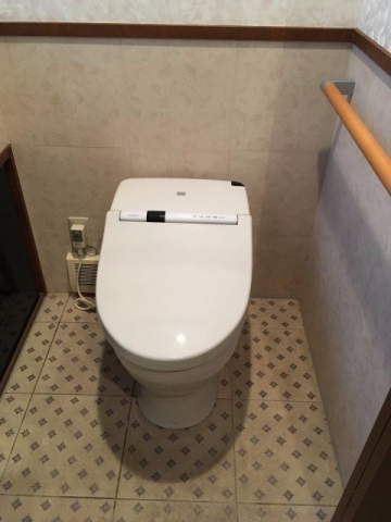 トイレ交換工事　神奈川県横浜市青葉区　CES9878F-NG2 - Before