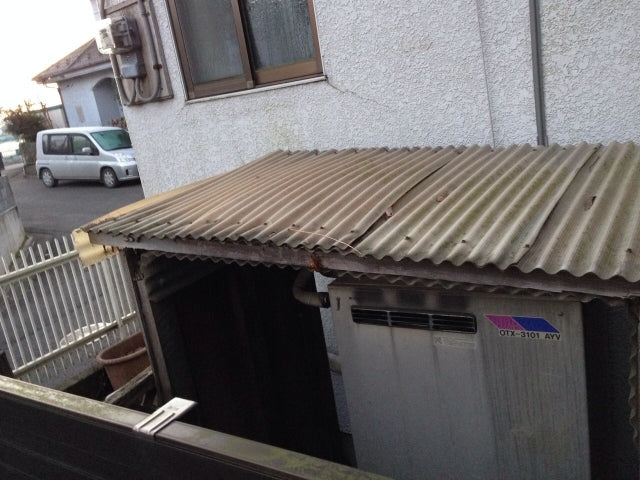 給湯器交換/給水・給湯配管延長/追い焚き配管閉栓　茨城県古河市　GQ-2437WS-set - Before