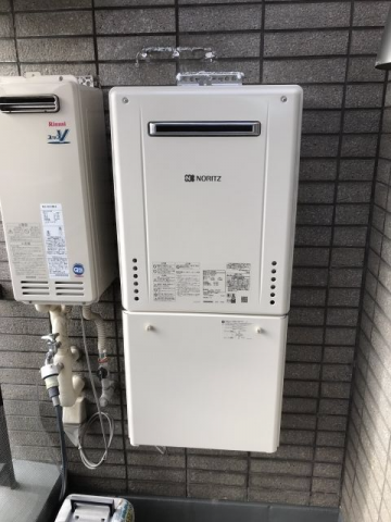 ガス給湯器交換工事　神奈川県川崎市多摩区　GT-1660AWX-BL-set-13A