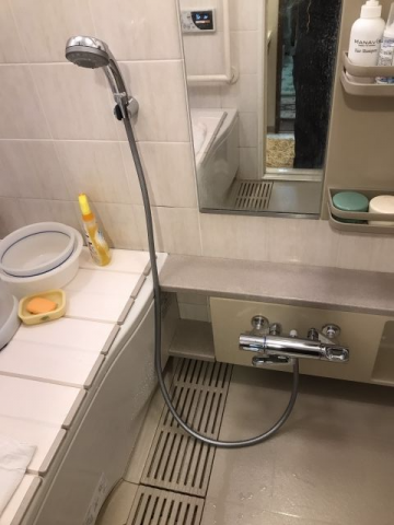 水栓交換工事　神奈川県相模原市中央区　BF-WM147TSB