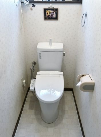 トイレ交換工事　岡山県笠岡市　BC-ZA10H-set2-BW1