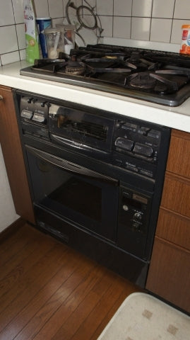 ガスコンロ交換工事　東京都世田谷区　RHS31W15G22R3STW-13A - Before