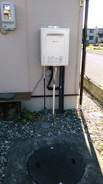ガス給湯器交換工事　静岡県焼津市　GT-C246SAWX-BL-set-13A