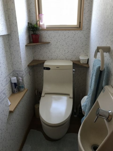 トイレ交換工事　宮崎県宮崎市　XCH1401WS - Before