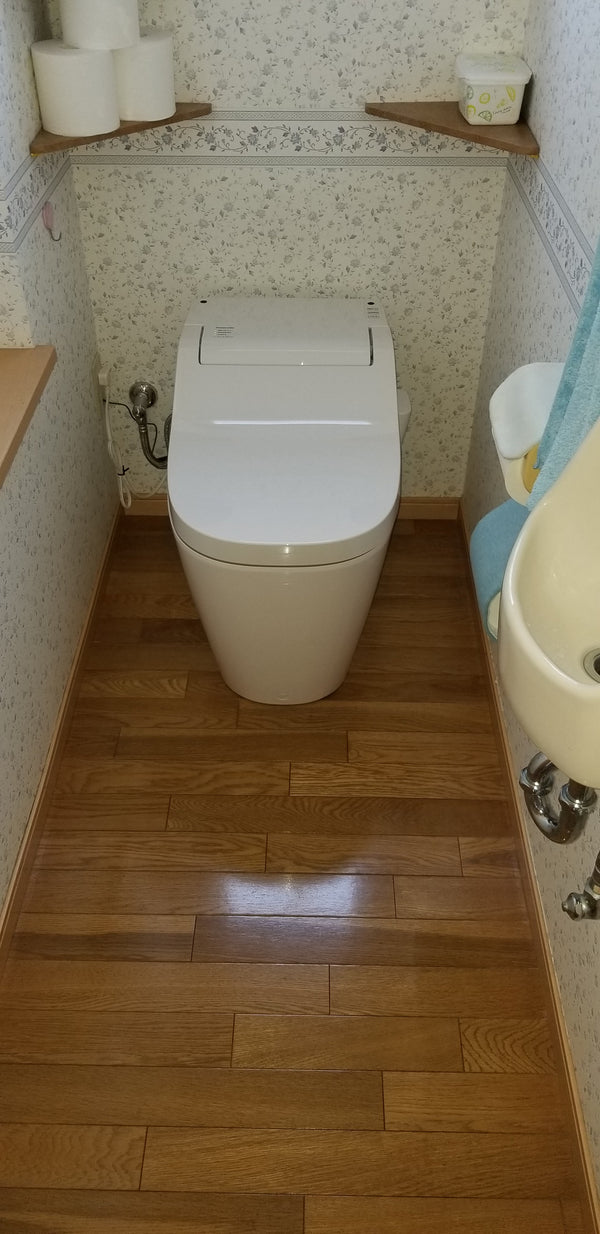 トイレ交換工事　宮崎県宮崎市　XCH1401WS