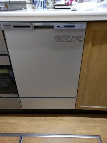 ビルトイン食洗機交換工事　茨城県つくば市　NP-45MC6T - After