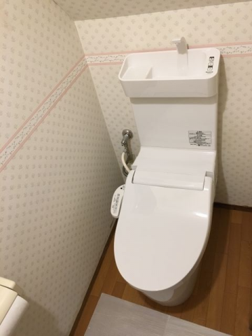 洗面化粧台 トイレ交換工事　京都府京都市北区　XCH3015WST