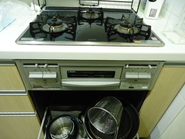 ビルトインガスコンロ交換工事　埼玉県和光市　RS31W20A30DG-VW-13A - Before