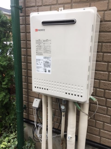 ガス給湯器交換工事　茨城県牛久市　GT-2460SAWX-BL-set-13A - After
