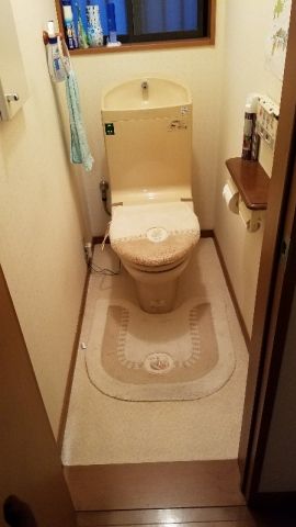 トイレ交換工事　千葉県松戸市　XGH7S-EN-R-W-M - Before