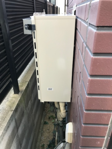 ガス給湯器交換工事　大阪府堺市中区　GT-2460SAWX-BL-13A