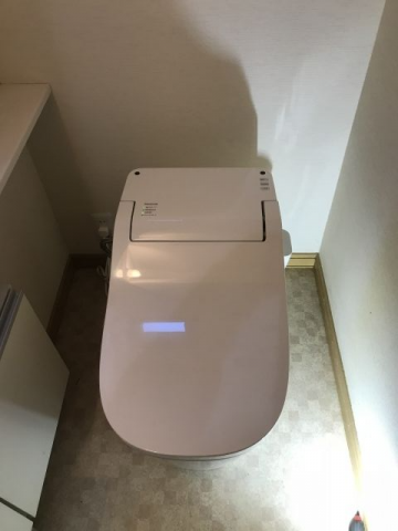トイレ交換工事　東京都八王子市　XCH1401WS