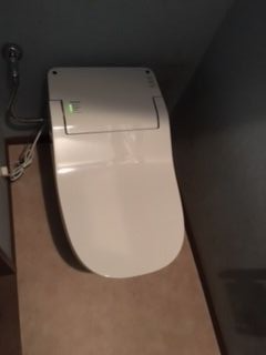トイレ 便座交換工事　東京都品川区　XCH1401WS