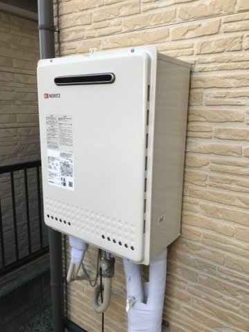 ガス給湯器交換工事　神奈川県座間市　GT-2460SAWX-BL-set-13A