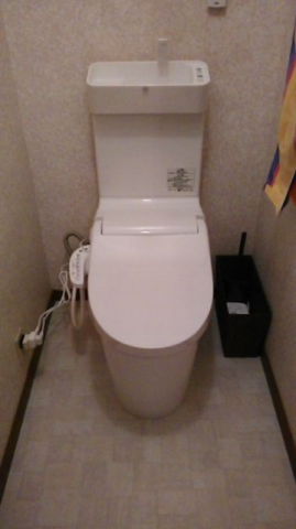 トイレ交換工事　静岡県富士市　XCH3013WST