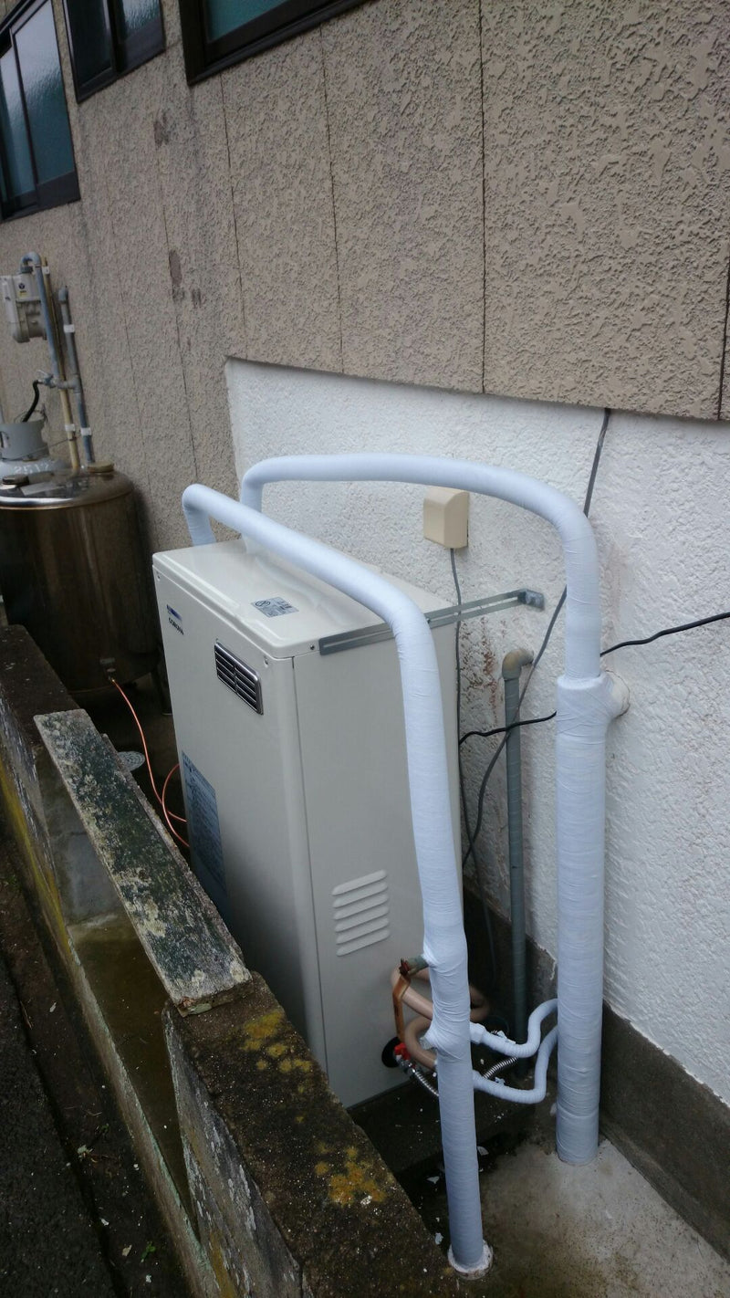 石油給湯器交換工事/逆配管工事　千葉県南房総市　UKB-NX460AP-MD - After