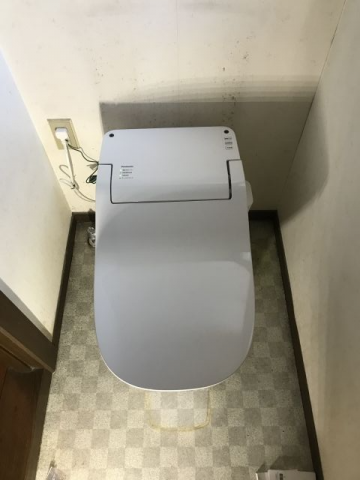 トイレ交換工事　神奈川県相模原市南区　XCH1401RWS
