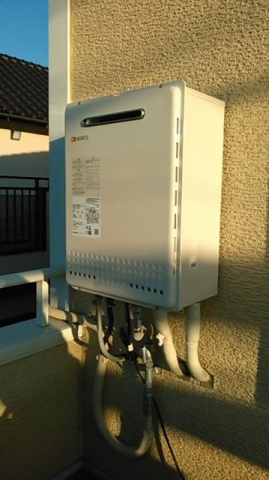 ガス給湯器交換工事　静岡県富士宮市　GT-2460SAWX-BL-set-13A - After