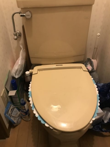 トイレ交換工事　千葉県柏市　BC-ZA20H-DT-ZA281H-LR8 - Before