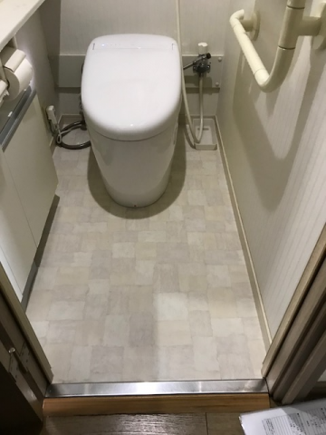 トイレ交換工事　大阪府松原市　CES9878PX-NW1 - After