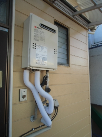 給湯器交換・リモコン新設工事　東京都杉並区　GQ-2039WS-set