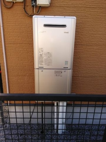ガス給湯器交換工事　埼玉県川越市　RUF-E2405SAW-A-set-13A