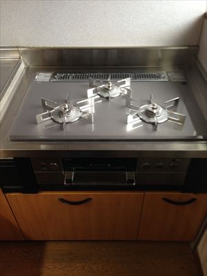 コンロ・ガス配管（2式）交換工事　新潟県新潟市中央区　RHS71W15G7R3-STW-13A - After