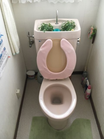 トイレ交換工事　千葉県茂原市　XCH1401RWS - Before