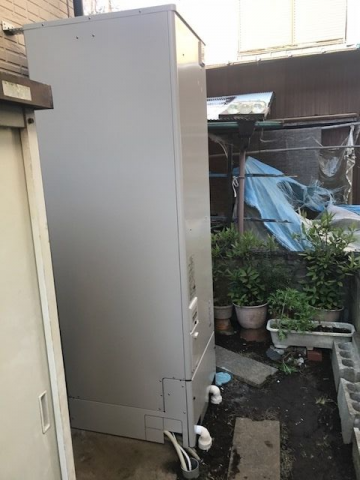 電気温水器交換工事　千葉県千葉市緑区　SRT-J46CD5-set